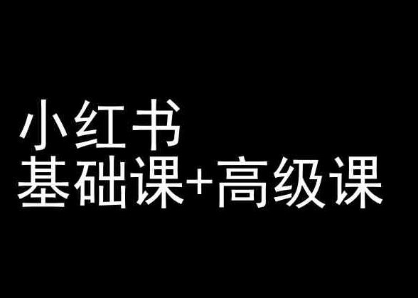 小红书基础课+高级课-小红书运营教程-凌秋网创