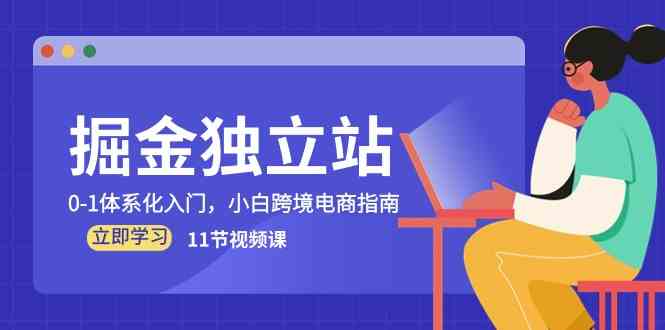 掘金独立站，0-1体系化入门，小白跨境电商指南（11节视频课）-凌秋网创
