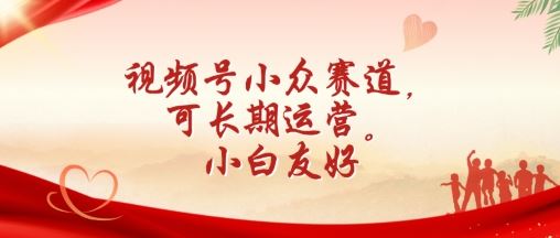 视频号小众赛道，可长期运营，小白友好【揭秘】-凌秋网创