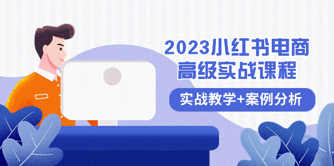 （8342期）2023小红书-电商高级实战课程，实战教学+案例分析（38节课）-凌秋网创