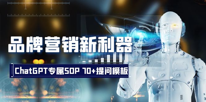 （8403期）品牌营销新利器：ChatGPT专属SOP，70+提问模板-凌秋网创