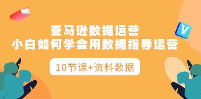 （10158期）亚马逊数据运营，小白如何学会用数据指导运营（10节课+资料数据）-凌秋网创