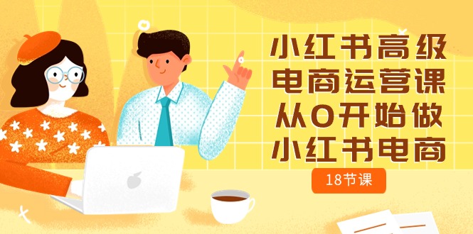 （10317期）小红书高级电商运营课，从0开始做小红书电商（18节课）-凌秋网创
