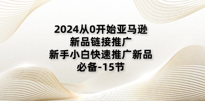 （11224期）2024从0开始亚马逊新品链接推广，新手小白快速推广新品的必备-15节-凌秋网创