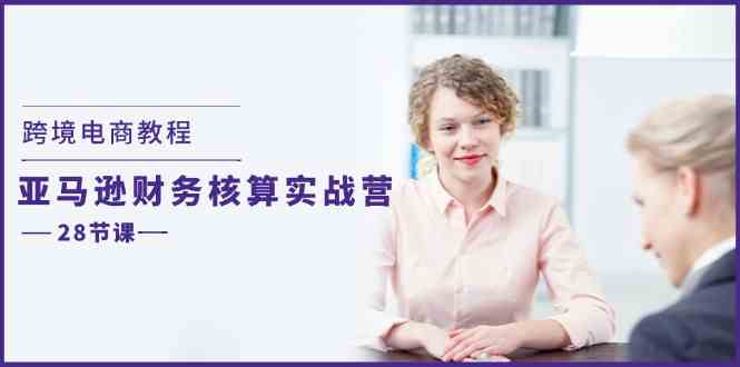 跨境电商教程：亚马逊财务核算实战营（28节课）-凌秋网创