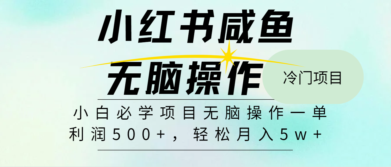 （11888期）2024最热门赚钱暴利手机操作项目，简单无脑操作，每单利润最少500-凌秋网创