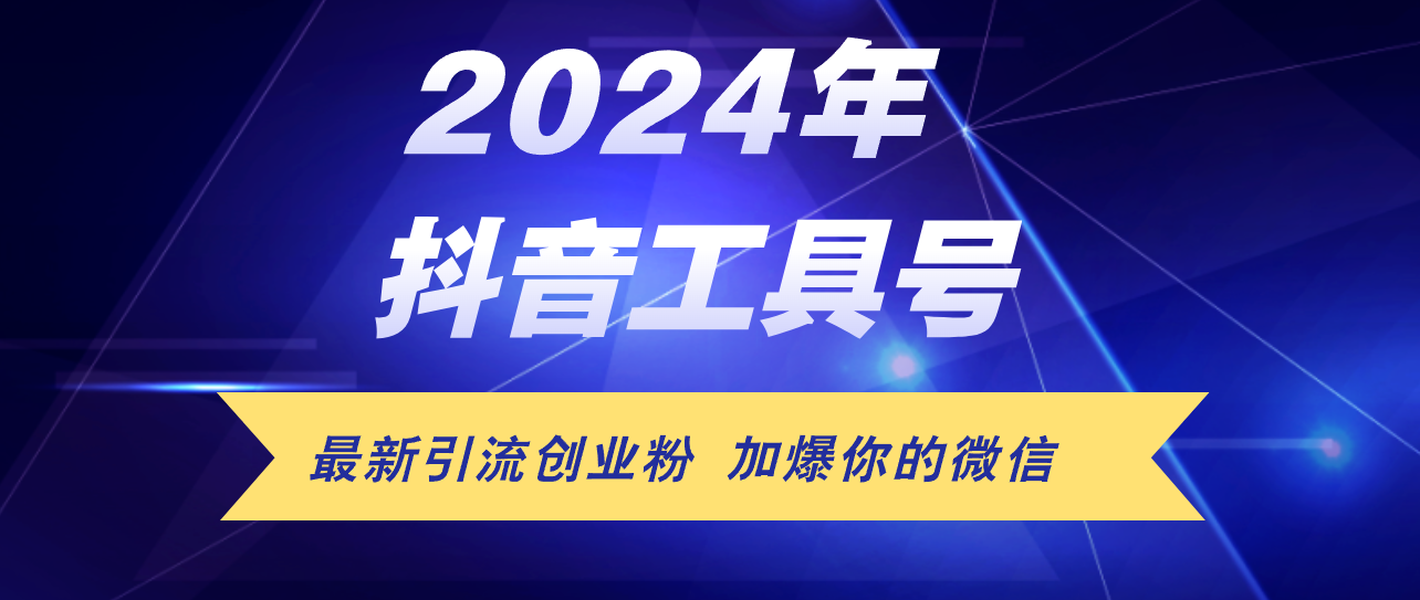 （12149期）24年抖音最新工具号日引流300+创业粉，日入5000+-凌秋网创