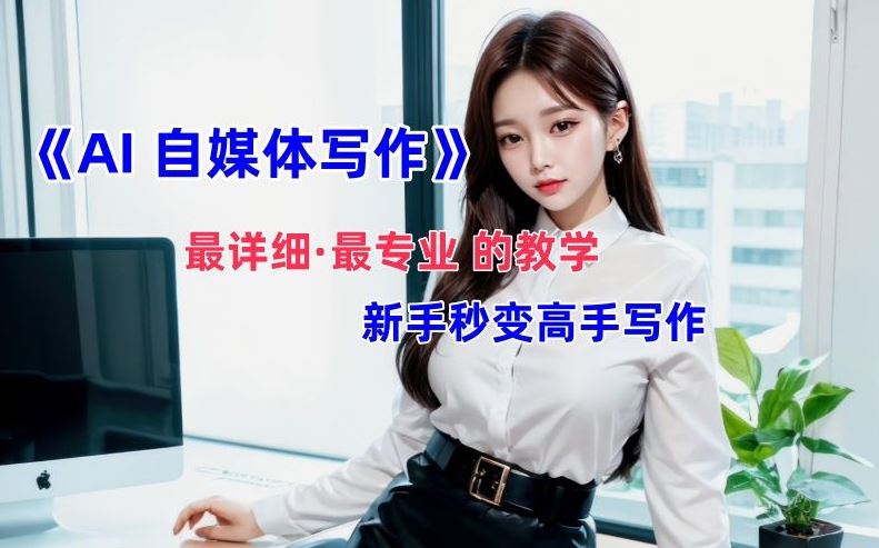AI自媒体文章创作全网最详细教程，新手秒变写作高手，多方位发展-凌秋网创