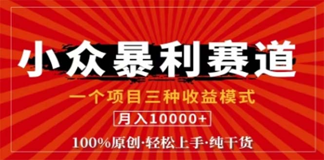 （12756期）视频号最新爆火赛道，三种可收益模式，0粉新号条条原创条条热门 日入1000+-凌秋网创