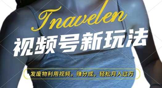 视频号新玩法，废物利用视频，撸分成收益，轻松月入过W【揭秘】-凌秋网创