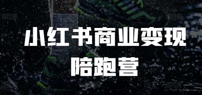 小红书商业变现陪跑营，小红书电商教程-凌秋网创