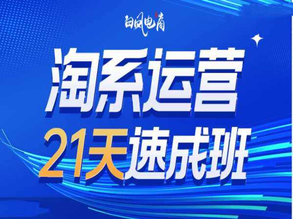 淘系运营21天速成班35期，年前最后一波和2025方向-凌秋网创