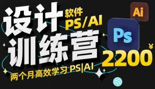 PS_AI设计训练营，两个月高效学习PS_AI，学好设计-凌秋网创