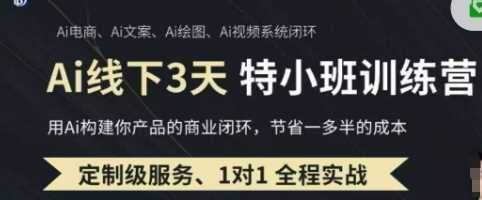AI实操培训第20-21期线下，0基础保姆级教程，3月最新整理，企业获客、降本增效、打造超级个体-凌秋网创
