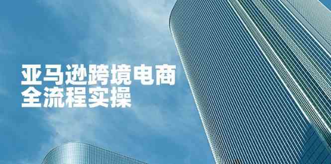 亚马逊跨境电商全流程实操，教你从零开始，掌握店铺运营与广告技巧-凌秋网创