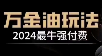 2024最牛强付费，万金油强付费玩法，干货满满，全程实操起飞（更新25年04月）-凌秋网创