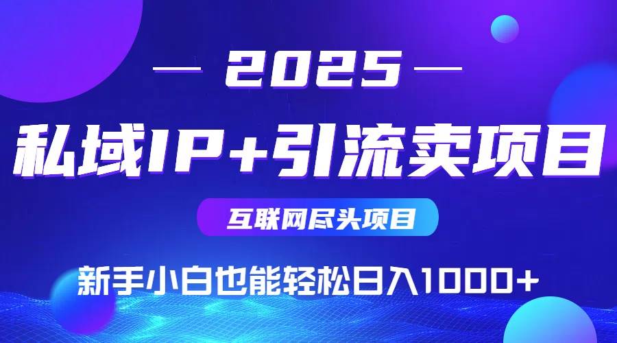 （14613期）私域IP+卖项目，普通人小白也能轻松实现日入1000+-凌秋网创