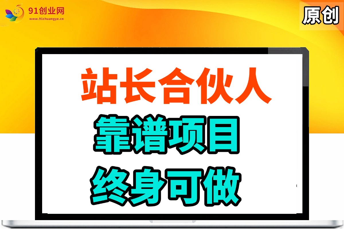 （14633期）站长合伙人，入门级运营教程，靠谱项目，终身可做，超低成本创业，终身利润。-凌秋网创