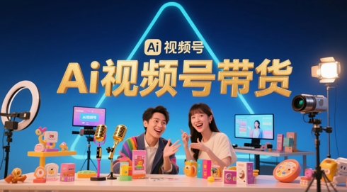 风口已至！AI视频号带货轻松月入过1W，99%的普通人却卡在内容制作门槛-凌秋网创