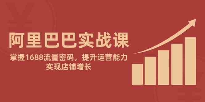 阿里巴巴实战课：掌握1688流量密码，提升运营能力，实现店铺增长-凌秋网创