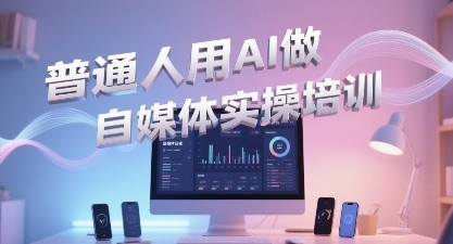 普通一个人用AI做自媒体，助你轻松开启AI自媒体创作之路-凌秋网创