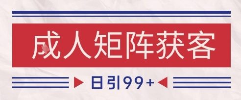 小红书某音橙人赛道引流获客，自热矩阵日引200+【揭秘】-凌秋网创