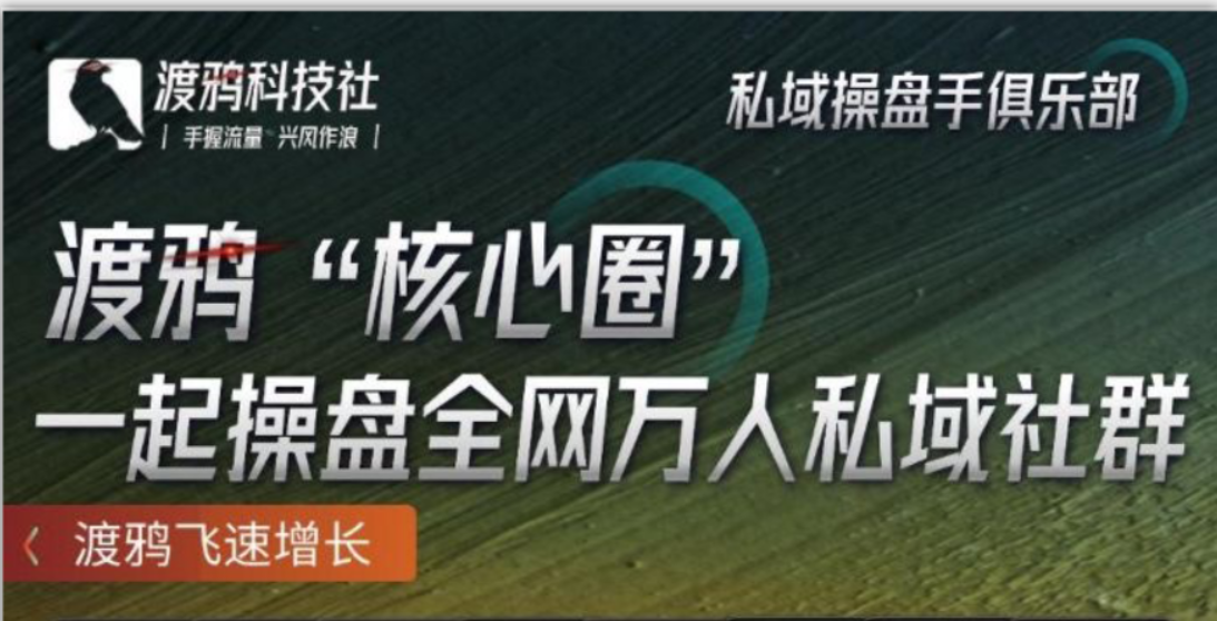 （15218期）渡鸦科技社-会员权益介绍-视频教程展示-凌秋网创