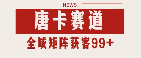 唐卡赛道私域引流获客 自热矩阵SOP日引流99+精准客资【揭秘】-凌秋网创